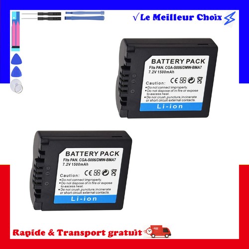Batterie cga s006 pour - 2x, cga-s006