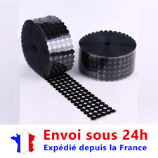 10 Pastille Adhésive Scratch Autocollant Bande Agrippante Grip Adhésif NOIR