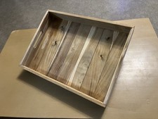 Étagère murale bois avec support 