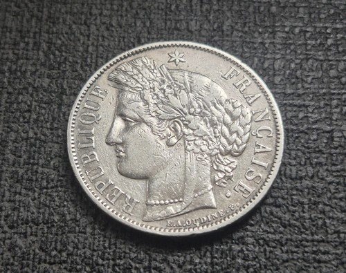 Francs argent ceres 1870 - argent,