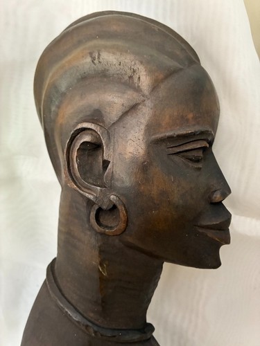 Masque buste africain mural - buste,