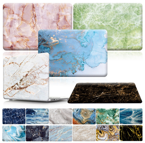 Hard shell laptop - hard, marble