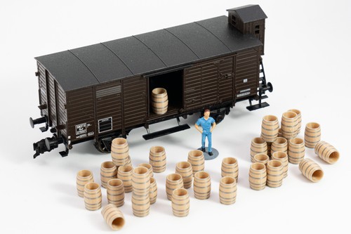 Tonneaux vides 228l - tonneaux, 1:87
