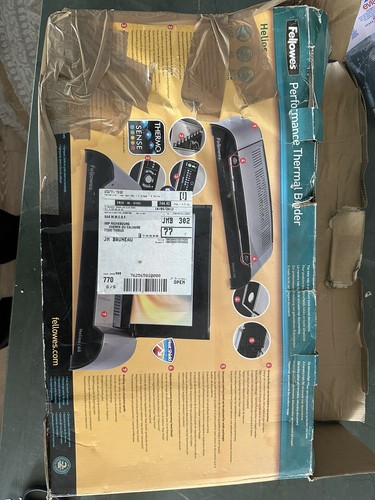Relieuse thermique fellowes - relieuse,