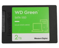 Disque Dur Interne SSD WD Green 2 To 2,5" 7 Mm SATA3 WDS200T2G0A Recertifié