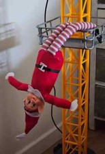 ELFY Lutin farceur neuf sous blister 40cm déco noël