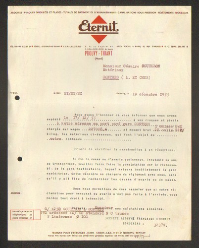 Prouvy thiant materiaux - (59),