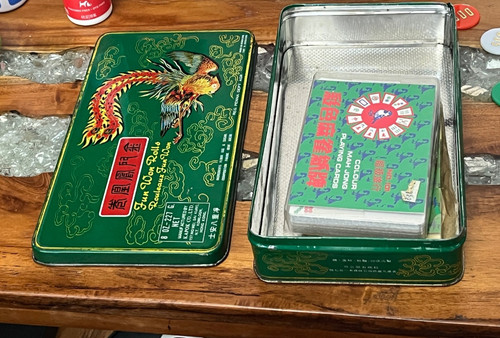 Vintage mah jong card sets - jong,