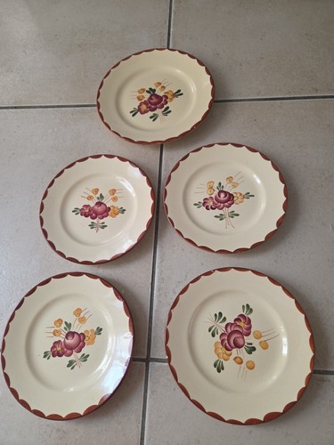 Lot assiettes longchamp - de, assiettes-
