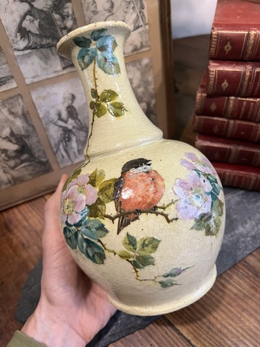 Vase céramique peinte dans - céramique,
