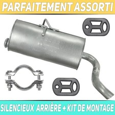 Pot échappement arriere - pot, déchappement