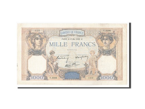 Billet france 1000 francs - billet,,