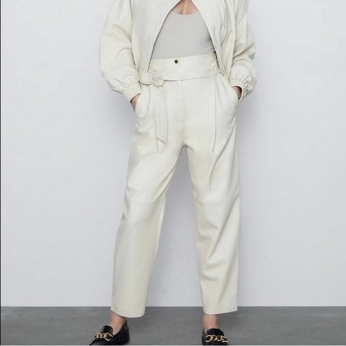 Nwt zara lambskin leather - zara,