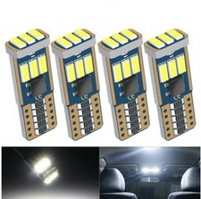 Ampoules T10 LED W5W Canbus eclairage 9 smd Blanc Veilleuses 6000K pour voitures
