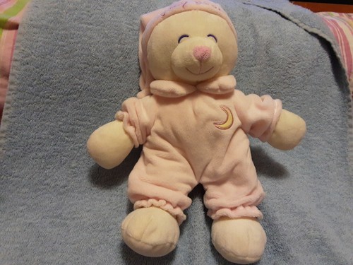 Doudou peluche ours blanc - doudou,