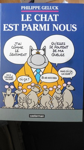 Chat est parmi - le,