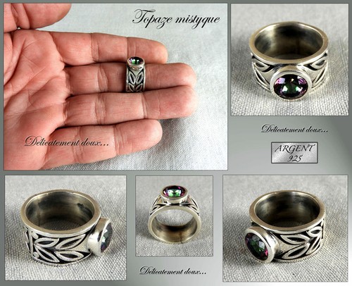 Jolie bague argent 925 - 925, et