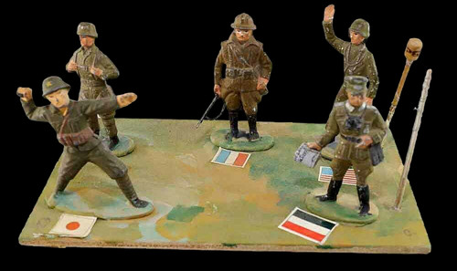 Diorama soldats aluminium - diorama, 5