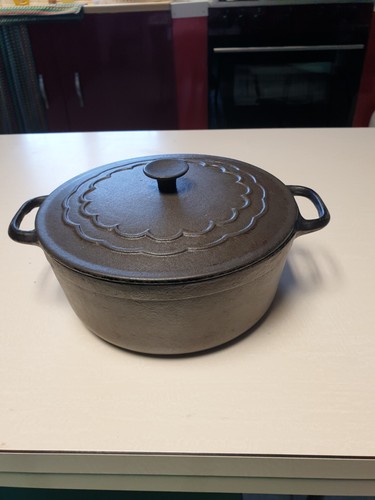 Cocotte cousances fonte noir - cocotte,