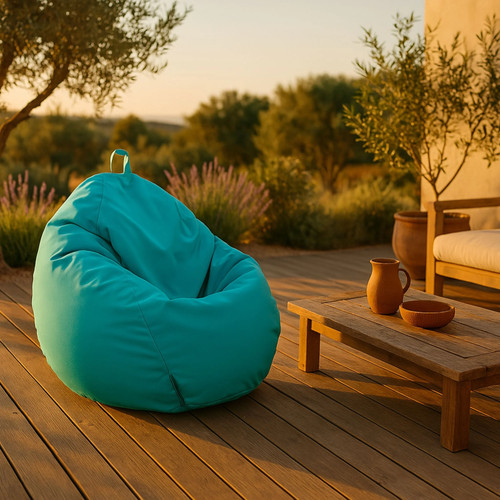 Pouf poire extérieur - xl, d'extérieur