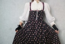 VINTAGE cottage peasant dirndl