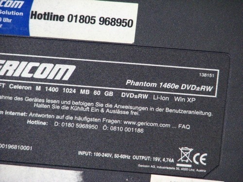 Boîtier inférieur gericom - inférieur,