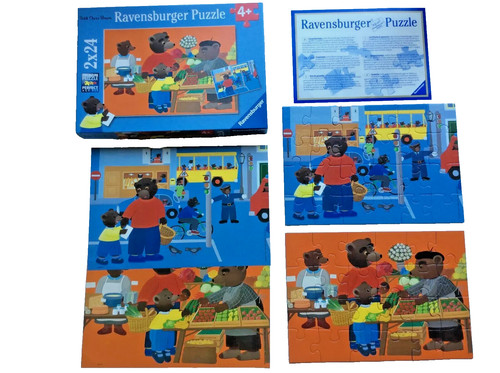 Deux puzzles petit - 28,