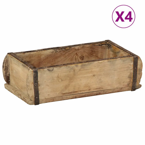 Plateau avec stockage - , marron
