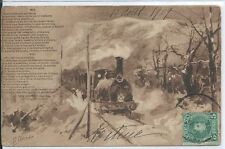 CPA - Espagne - Illustrateur - P.Carcedos Rare - Locomotive