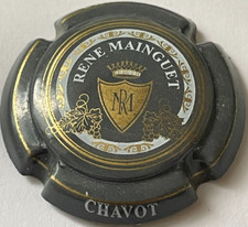 Capsule de Champagne MAINGUET René (1. fond gris)