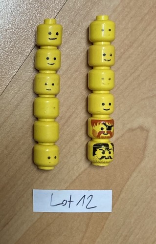 Lego vintage minifig têtes - lego,