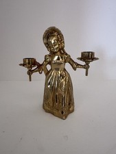 2 Bougeoirs Petite Fille