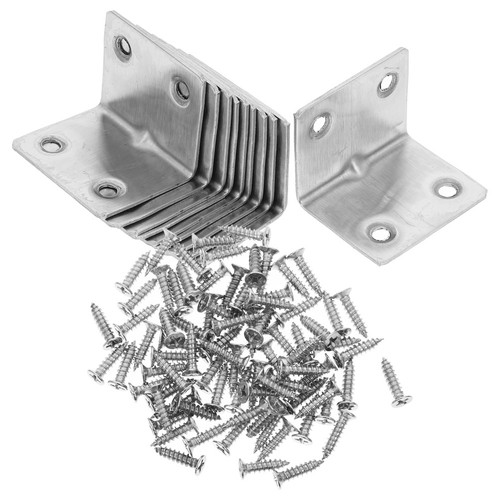Pcs équerres inox gousset - 10,
