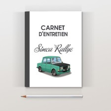 Carnet d'entretien Simca 1000