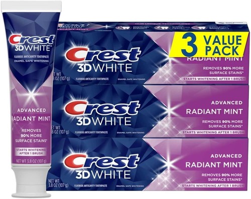 Crest white radiant mint - crest,
