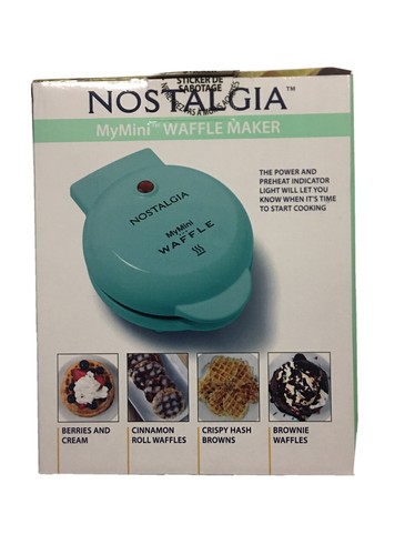 Nostalgia mymini waffle maker - waffle,
