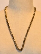 Collier Vintage En Or 23"