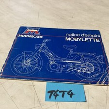 Motobécane Mobylette notice emploi manuel livret propriétaire utilisateur