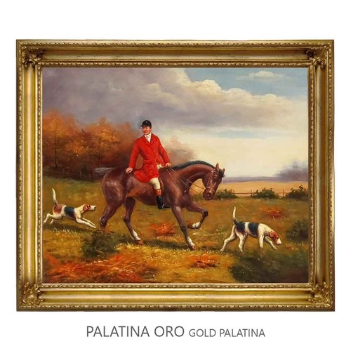 Cadre huile sur toile peint - cadre,