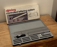 Rotring Controlled Lettering