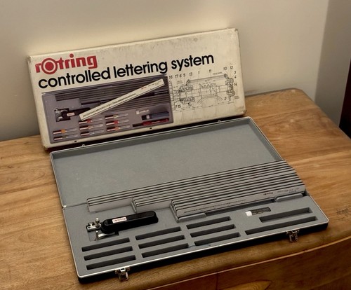 Rotring controlled lettering - rotring,