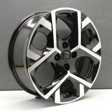 Jante En Alliage Noir Diamond Cut 17" 6.5J Pour CITROEN C3 AIRCROSS D'Origine X1
