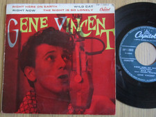 RARE EP GENE VINCENT RIGHT HERE ON EARTH CAPITOL 1963 EAP 1-20032 - ROCKABILLY