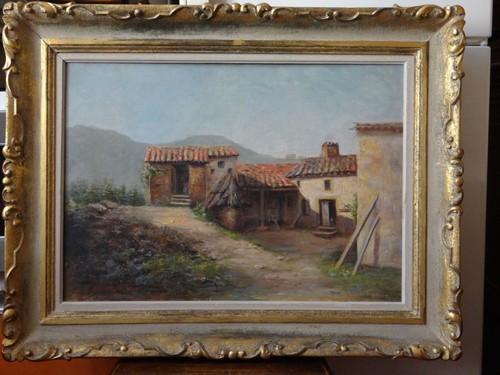 Ancien tableau peinture - ancien,