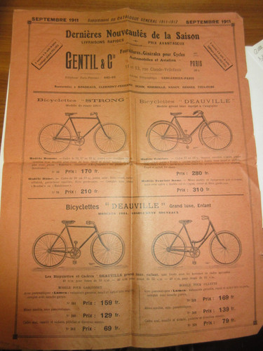 Catalogue gentil cie 1911 - catalogue, &