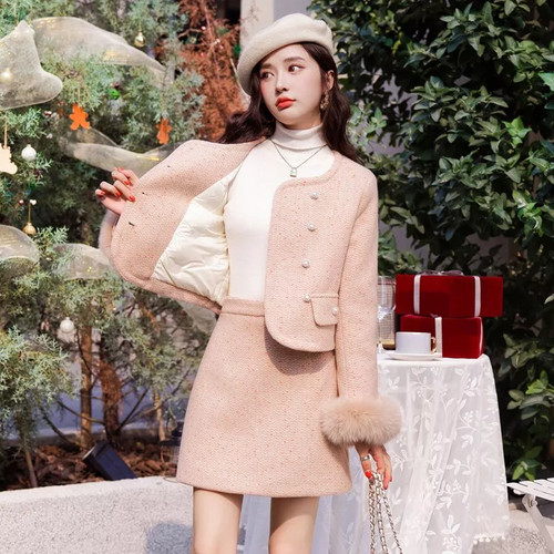 Ensemble femme rose poudré - femme,