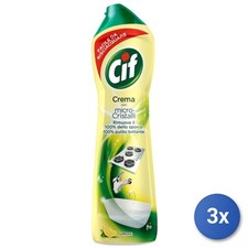 3X Cif Crème Au Citron 750 Ml