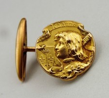 Art nouveau rare bouton - , de