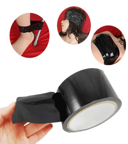 Rouleau adhésif pvc noir
