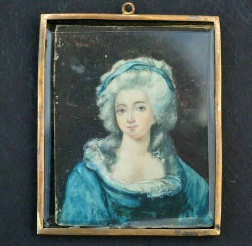 18th women miniature in - women's,
